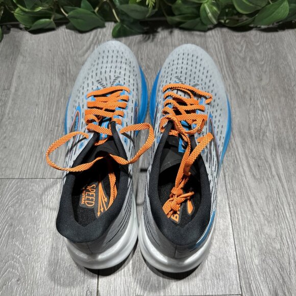 Brooks Hyperion Gray Orange Blue  Running Shoe Men Sz 9  SAMPLE main image 9